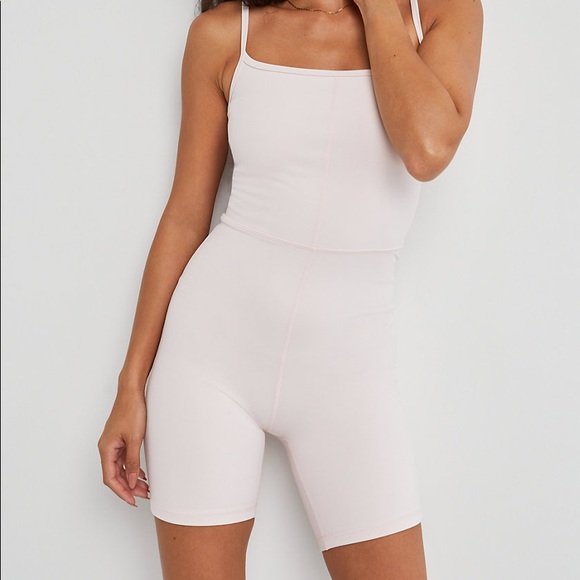 Aritzia Divinity Romper “Crystal Pink” - Picture 1 of 2